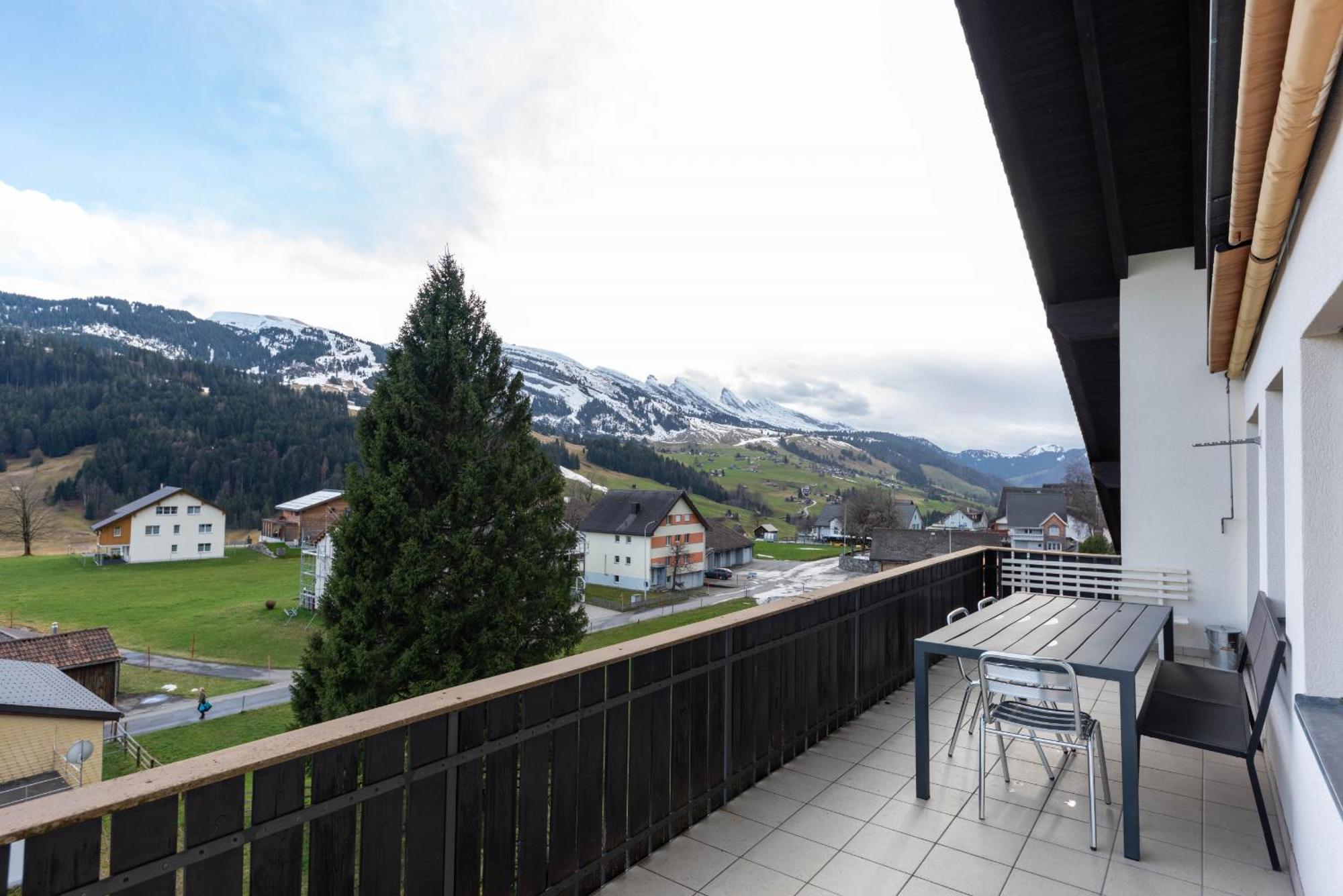 Ferienwohnung Schwalbennest Wildhaus Exterior foto