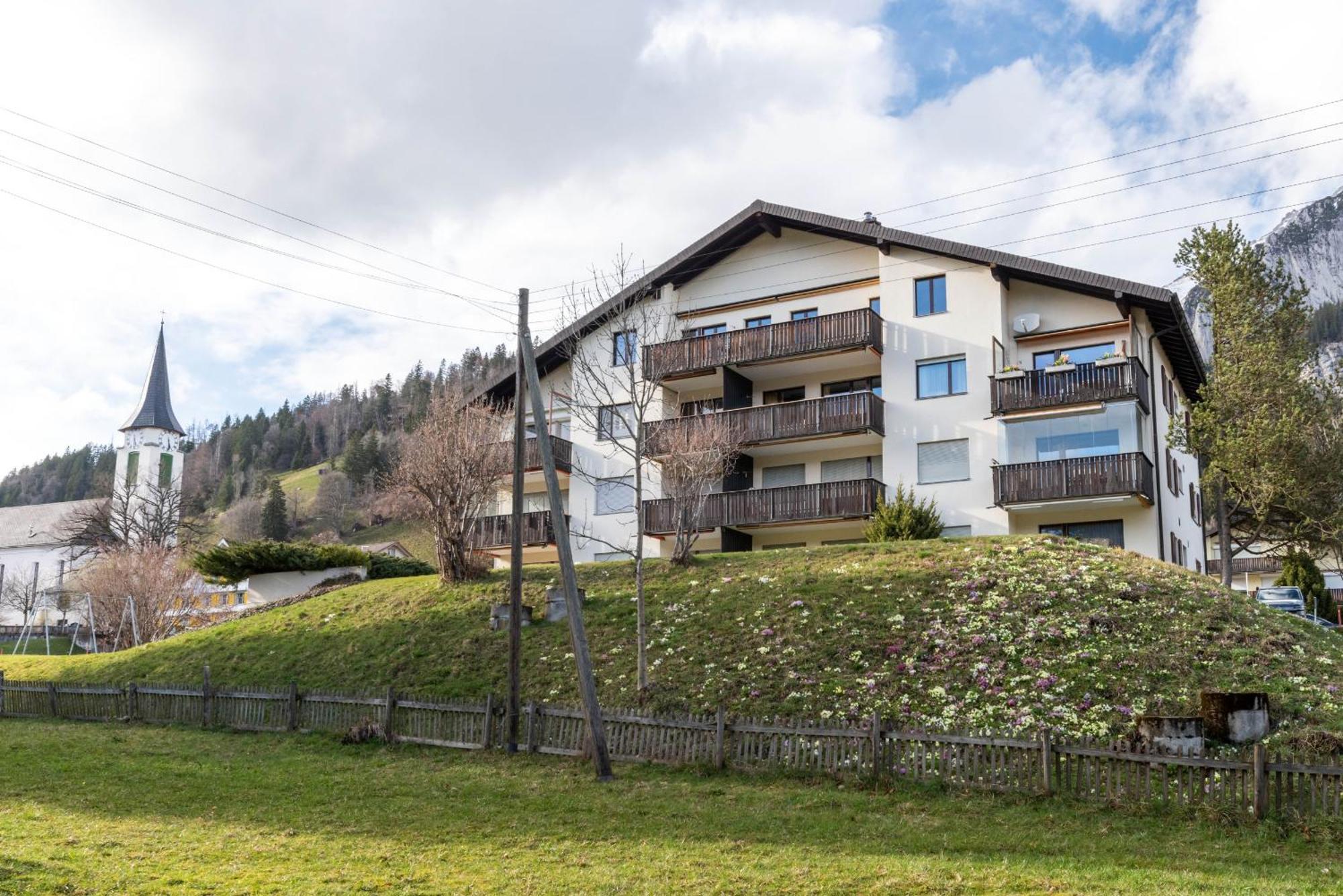 Ferienwohnung Schwalbennest Wildhaus Exterior foto